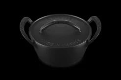 Cast Iron BBQ Outdoor Round Casserole