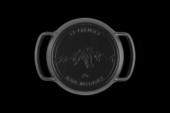 Cast Iron BBQ Outdoor Round Skillet