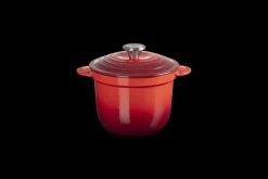 Cast Iron Cocotte Every with Stoneware inner Lid
