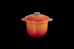 Cast Iron Cocotte Every with Stoneware inner Lid