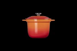 Cast Iron Cocotte Every with Stoneware inner Lid