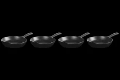 Cast Iron Gourmand Set of 4 Mini Skillets