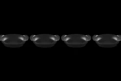 Cast Iron Gourmand Set of 4 Mini Oval Bakers