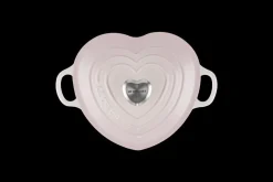 Cast Iron Heart Shaped Casserole with Heart Knob