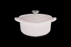 Cast Iron Heart Shaped Casserole with Heart Knob