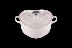 Cast Iron Heart Shaped Casserole with Heart Knob