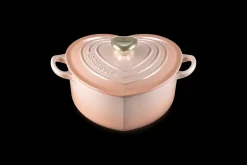 Cast Iron Heart Shaped Casserole with Heart Knob