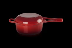 Cast Iron 2-in-1 Saucepan