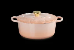 Cast Iron Petal Round Casserole