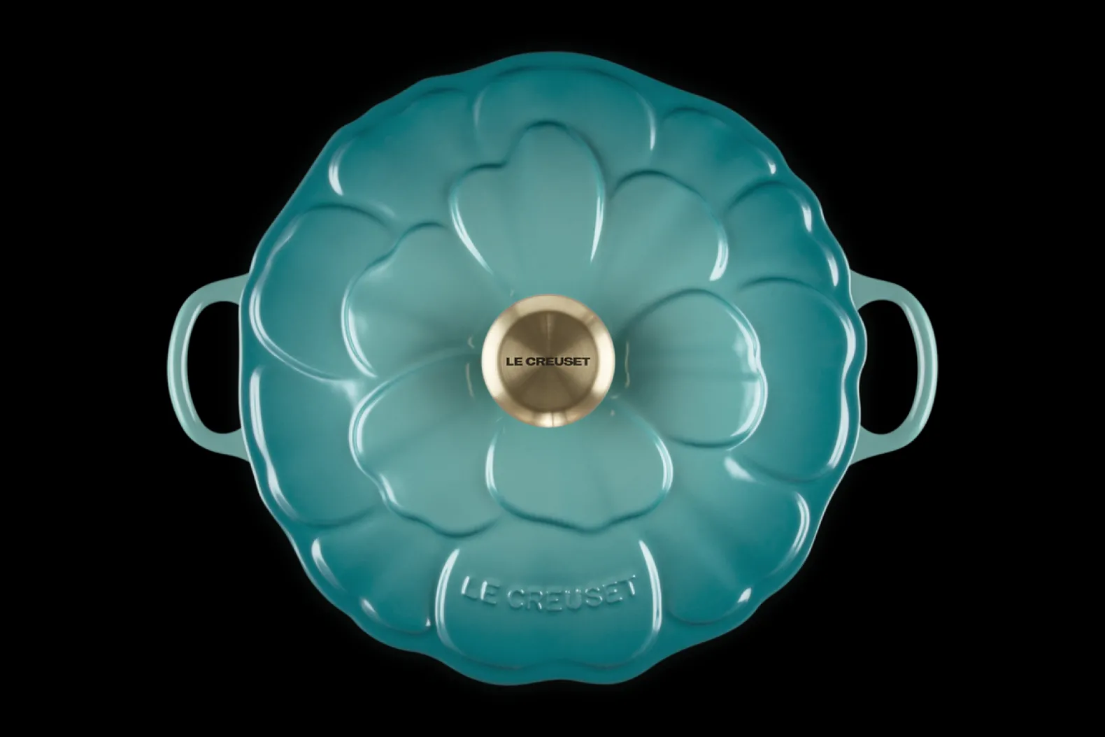 Cast Iron Petal Shallow Casserole