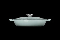 Cast Iron Petal Shallow Casserole