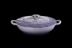 Cast Iron Petal Shallow Casserole