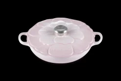 Cast Iron Petal Shallow Casserole