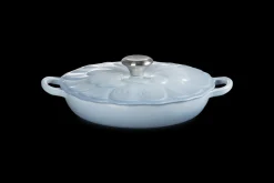 Cast Iron Petal Shallow Casserole