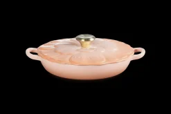 Cast Iron Petal Shallow Casserole
