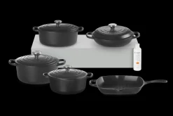 Cast Iron 5-piece Essential Set with Cleaner