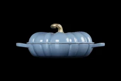 Cast Iron Pumpkin Shallow Casserole
