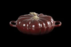 Cast Iron Pumpkin Shallow Casserole
