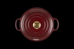 Cast Iron Round Casserole