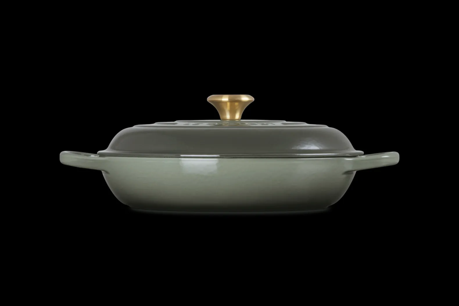 Cast Iron Shallow Casserole