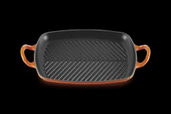 Cast Iron Shallow Rectangular Grill