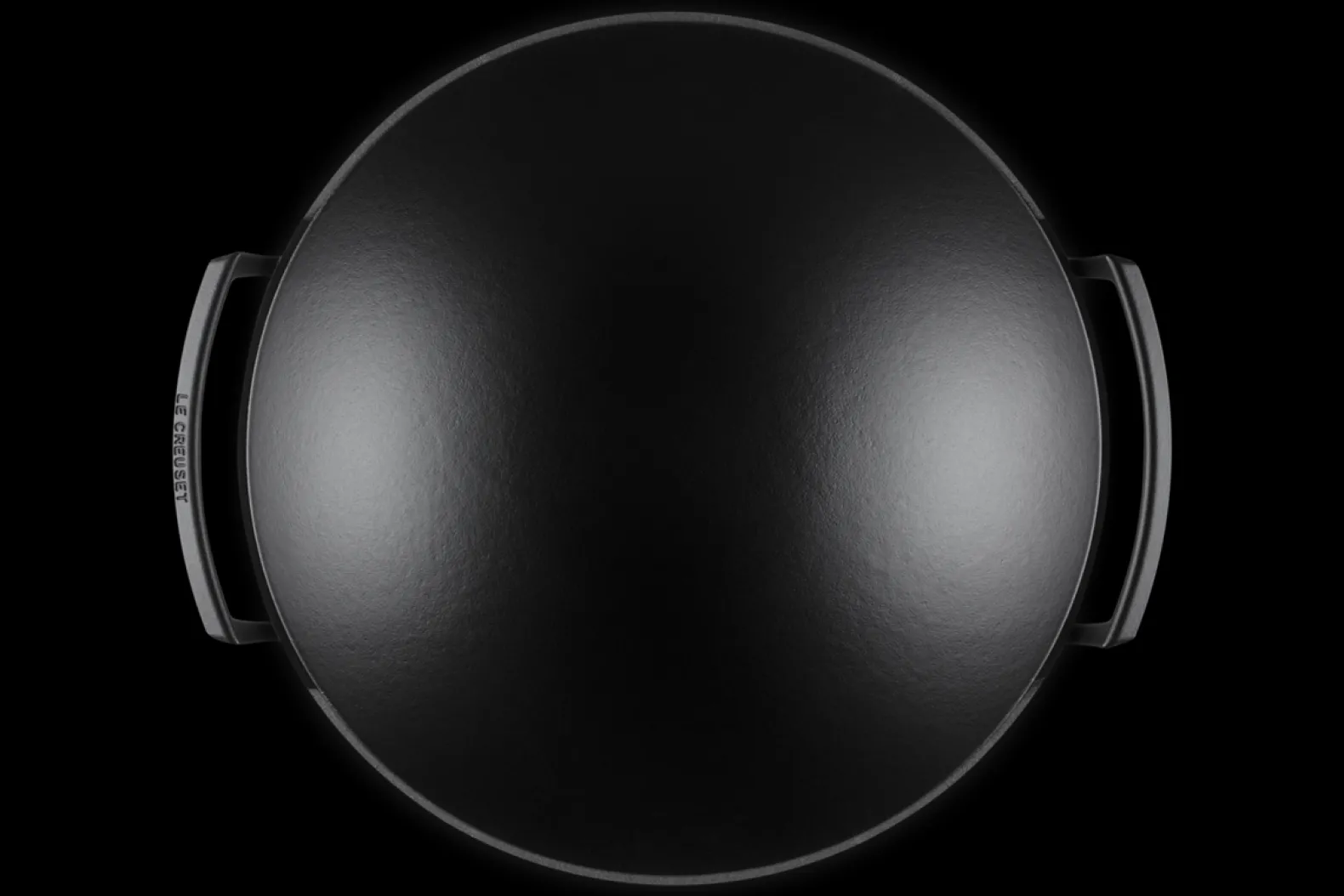 Cast Iron Wok with Glass Lid