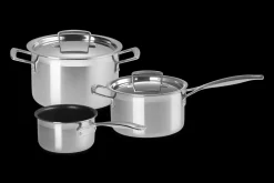 Classic 3-ply Stainless Steel 3-piece Cookware Set