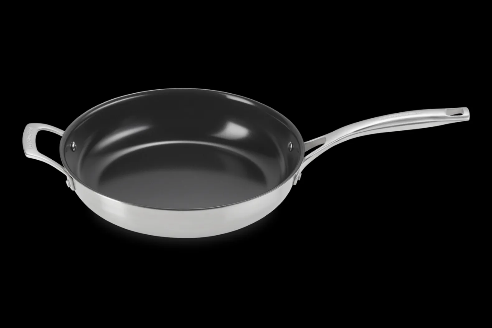 Essential 3-ply Stainless Steel 2-piece Frying Pan Set