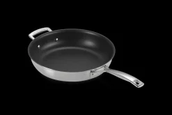 3-ply Stainless Steel Non-Stick Frying Pan with Helper Handle