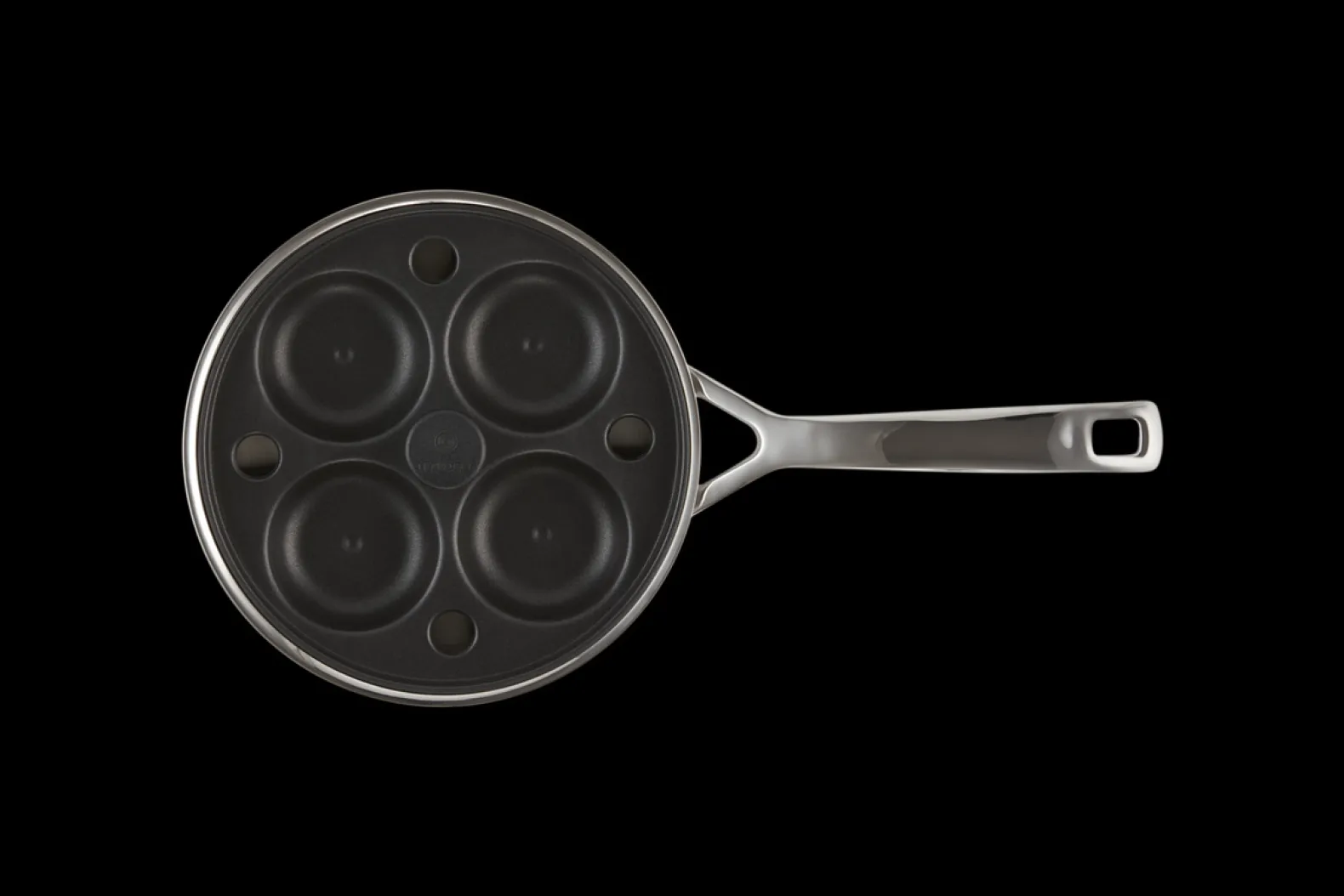 3-ply Stainless Steel Uncoated Sauté Pan with Poaching Insert