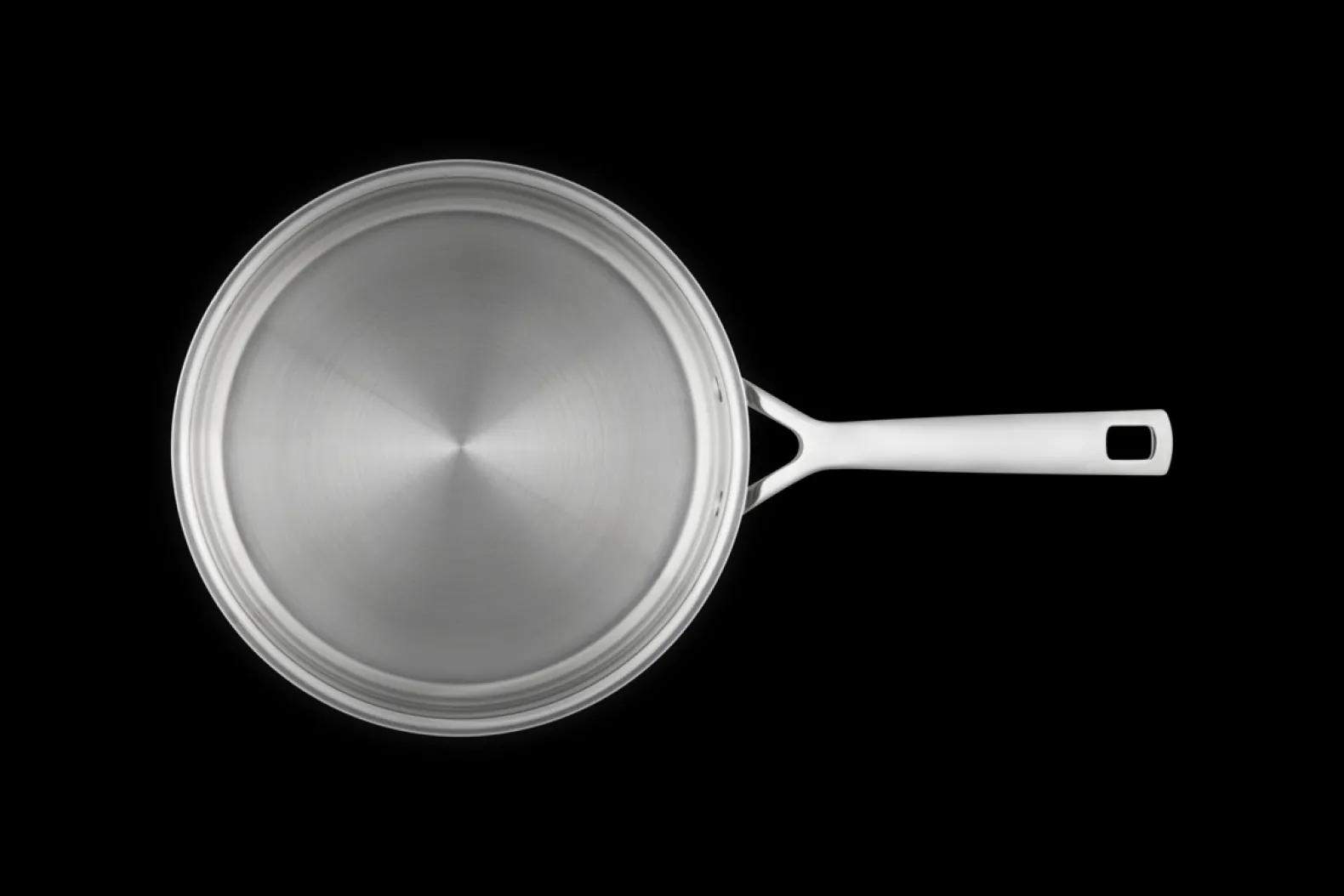 3-ply Stainless Steel Uncoated Sauté Pan with Lid