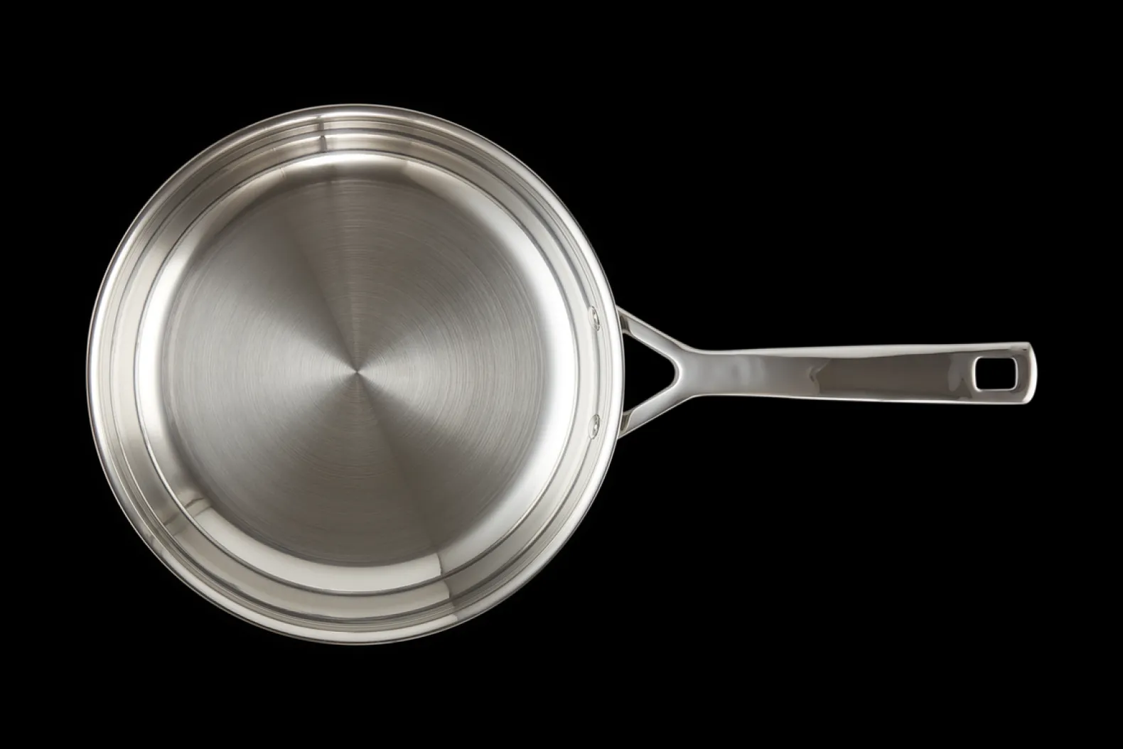 3-ply Stainless Steel Uncoated Frying Pan