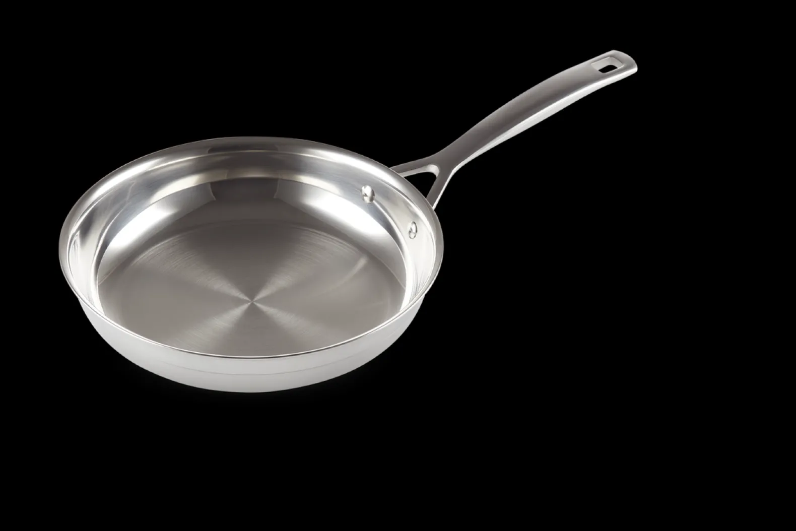 3-ply Stainless Steel Uncoated Frying Pan