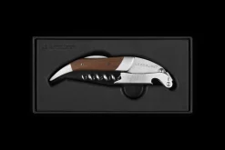 Premium Waiter's Corkscrew with Black Walnut Wood Handle
