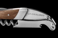Premium Waiter's Corkscrew with Black Walnut Wood Handle