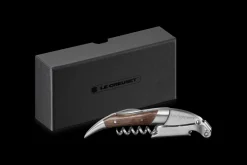 Premium Waiter's Corkscrew with Black Walnut Wood Handle
