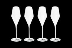 Set of 4 Sparkling Wine Glasses