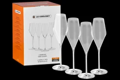 Set of 4 Sparkling Wine Glasses