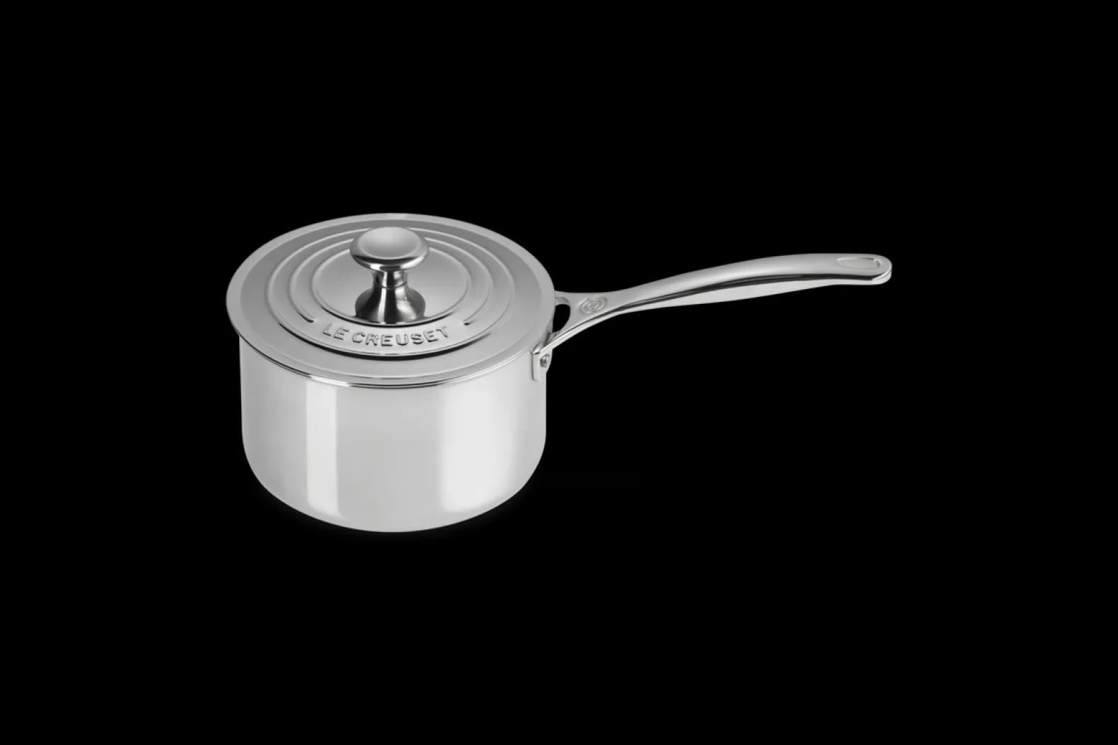 Signature 3-ply Stainless Steel 3-piece Saucepan Set