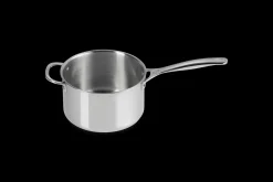 Signature Stainless Steel Saucepan with Lid and Helper Handle