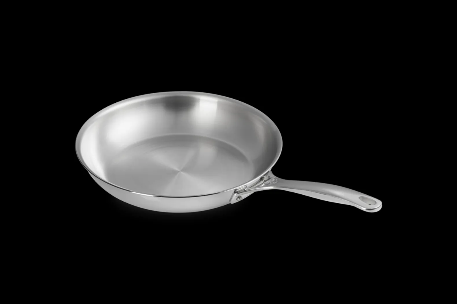 Signature Stainless Steel Uncoated Shallow Frying Pan