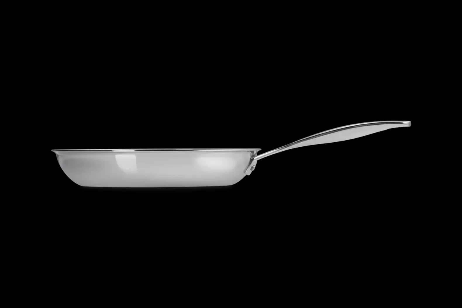 Signature Stainless Steel Uncoated Shallow Frying Pan