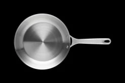 Signature Stainless Steel Uncoated Shallow Frying Pan