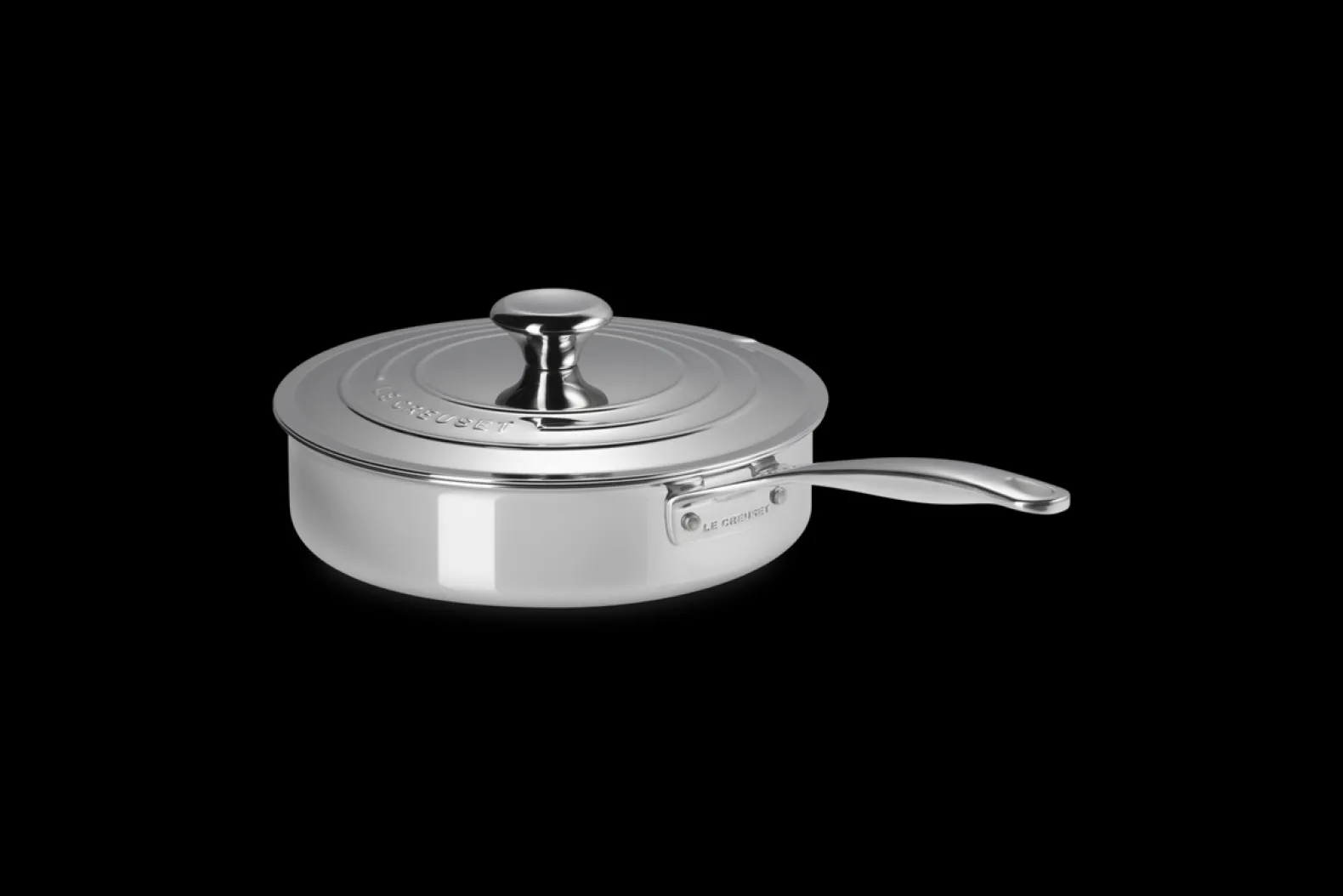 Signature Stainless Steel Sauté Pan with Lid
