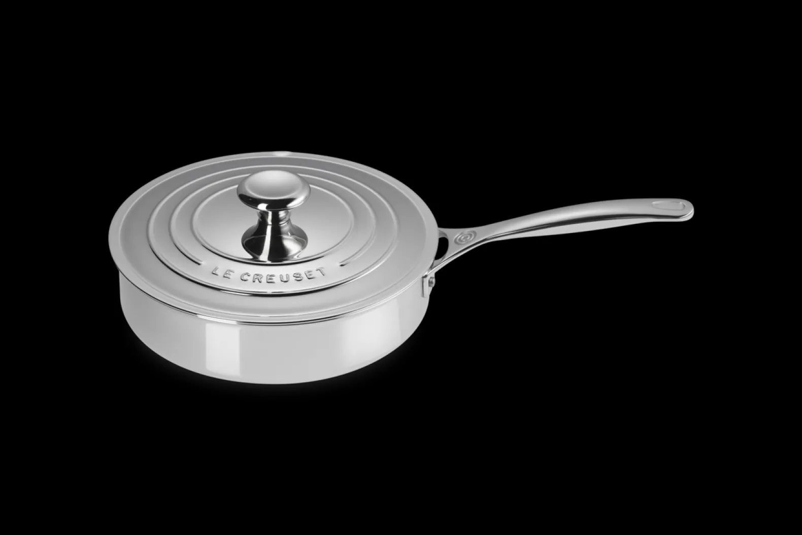Signature Stainless Steel Sauté Pan with Lid