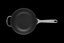 Signature Stainless Steel Non-Stick Chef's Pan with Lid and Helper Handle
