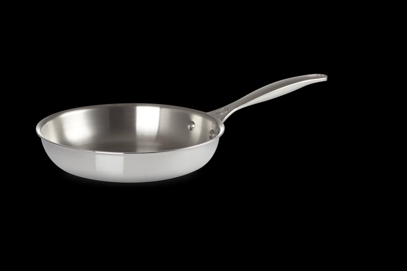 Signature Stainless Steel Uncoated Frying Pan