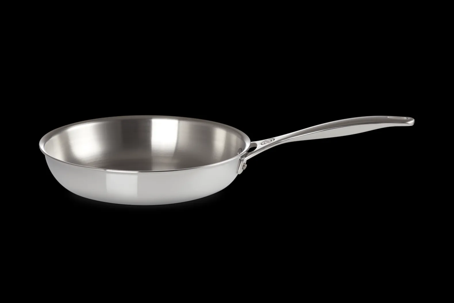 Signature Stainless Steel Uncoated Frying Pan