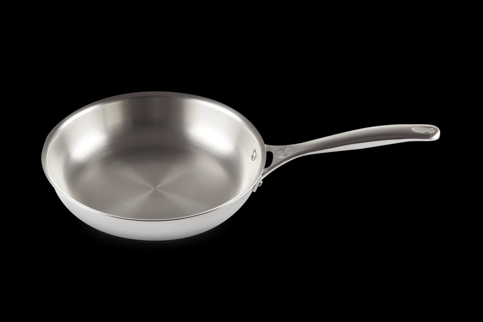 Signature Stainless Steel Uncoated Frying Pan