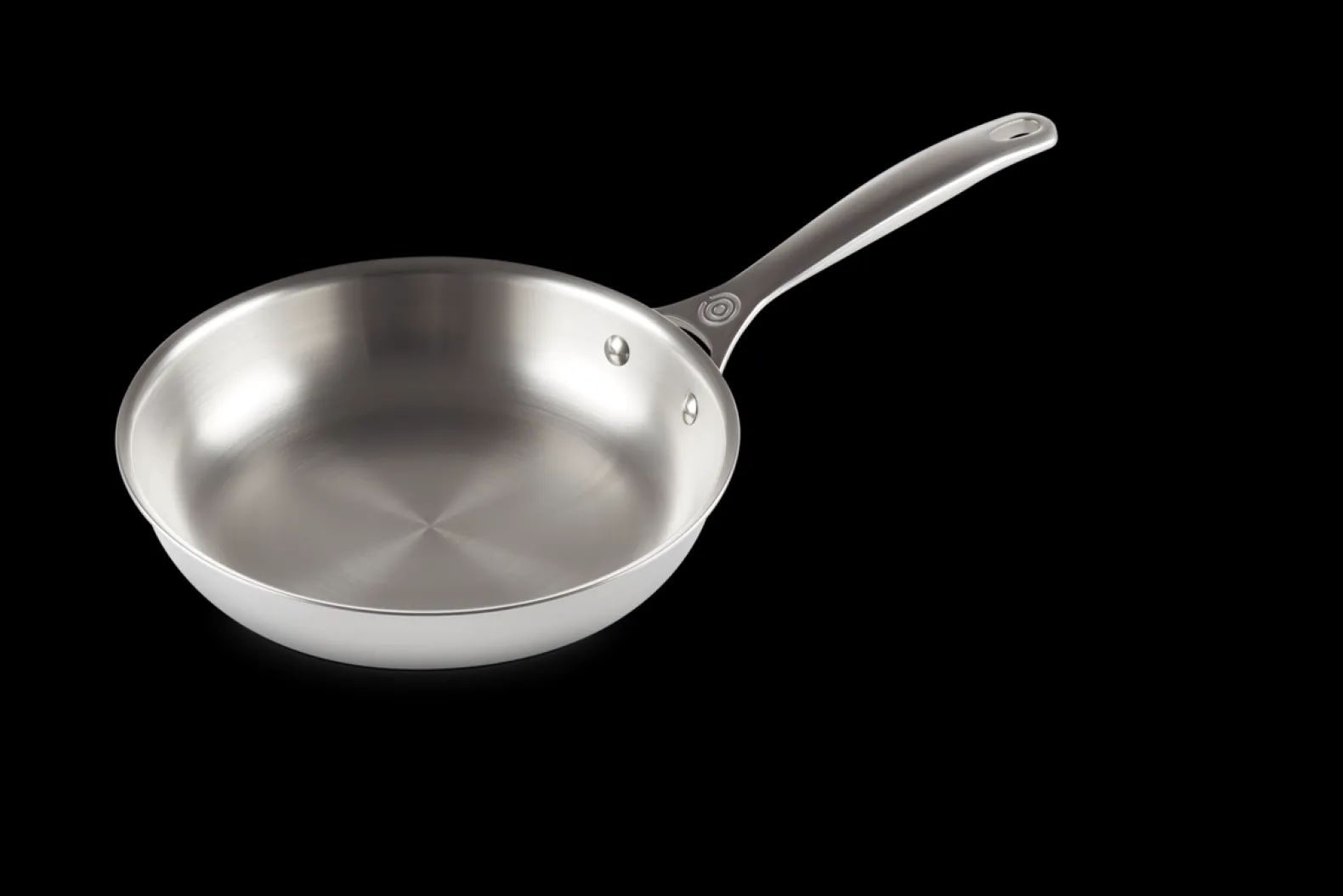 Signature Stainless Steel Uncoated Frying Pan